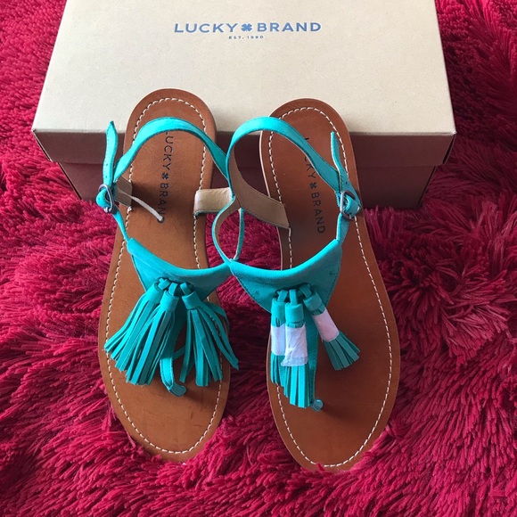 NEW LUCKY BRAND SANDALS - Picture 4 of 4